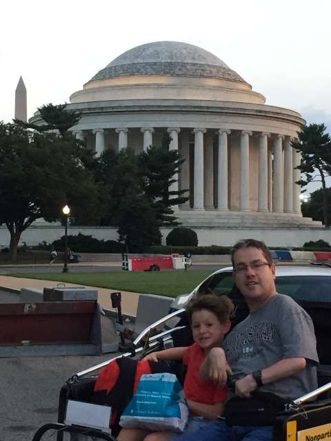 Jefferson Memorial Handicap Parking